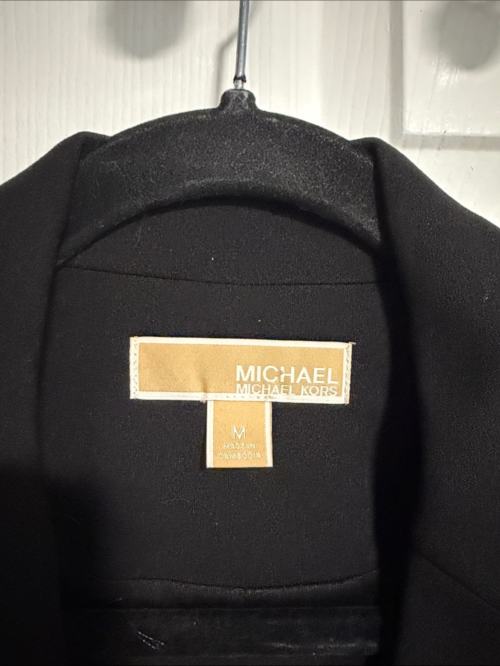 Michael Kors Black Women's Cropped Blazer Medium - Picture 2 of 6